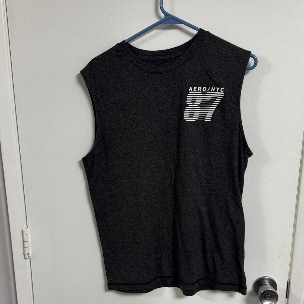 Aeropostale Charcoal Stretch Tee